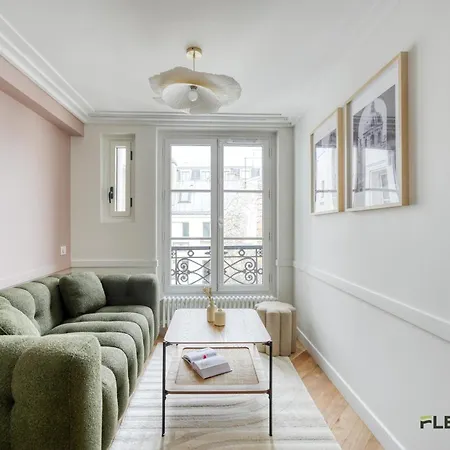 Apartamento Charming 2-bedroom With Living 47 M 9e París